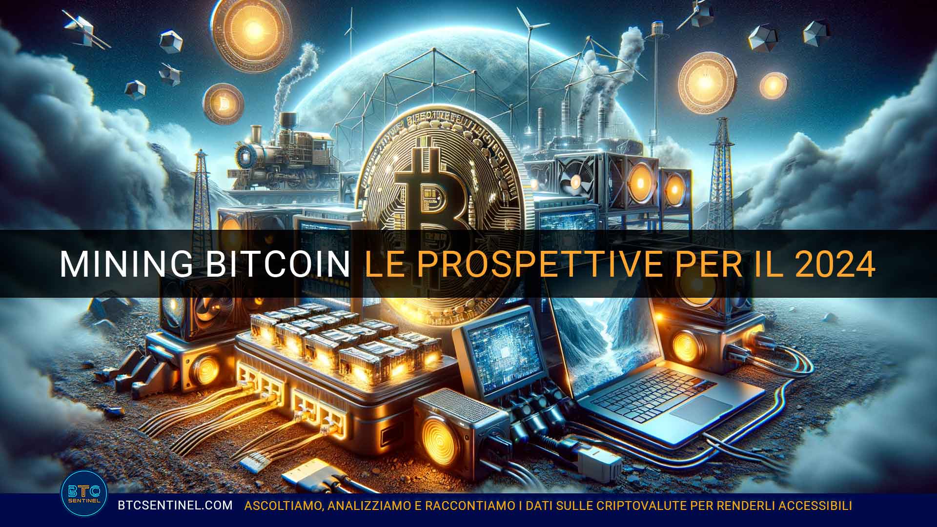 Bitcoin mining: le prospettive dopo l'halving del 2024