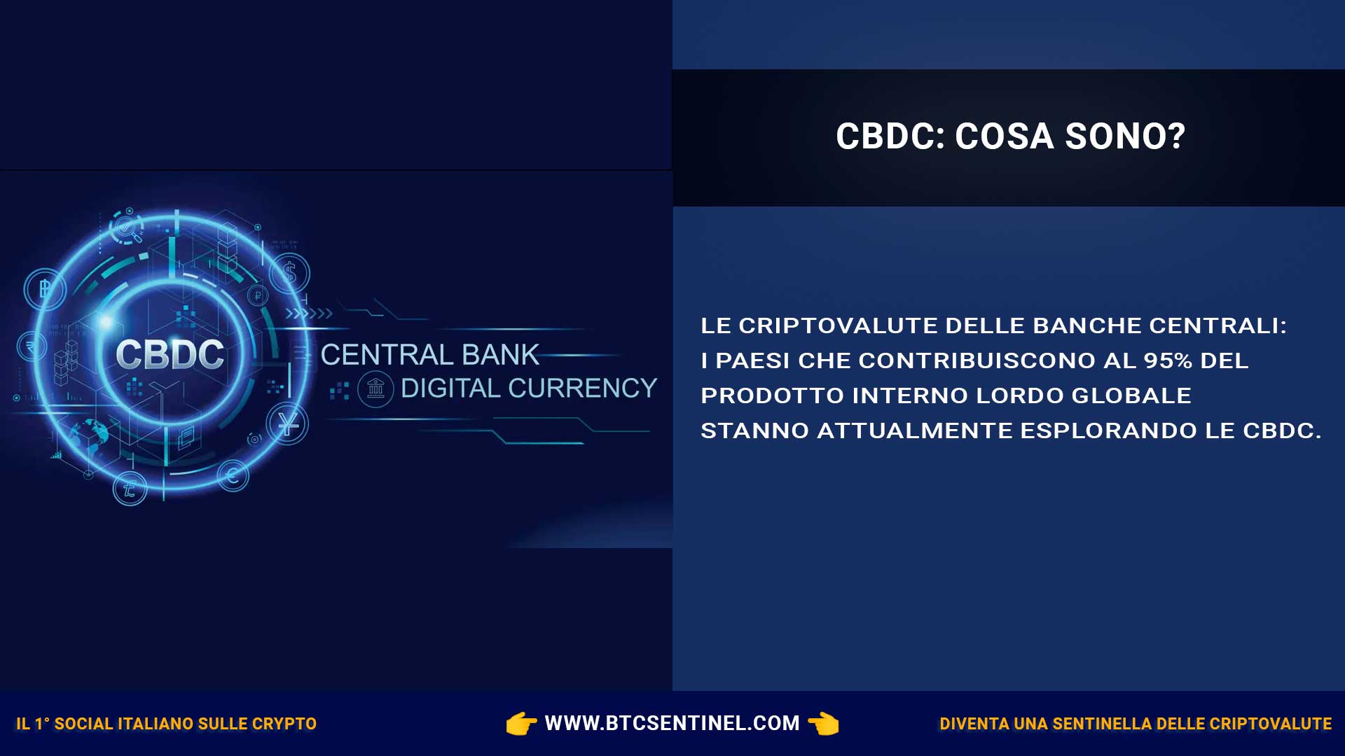 Criptovalute delle banche centrali (CBDC): cosa sono