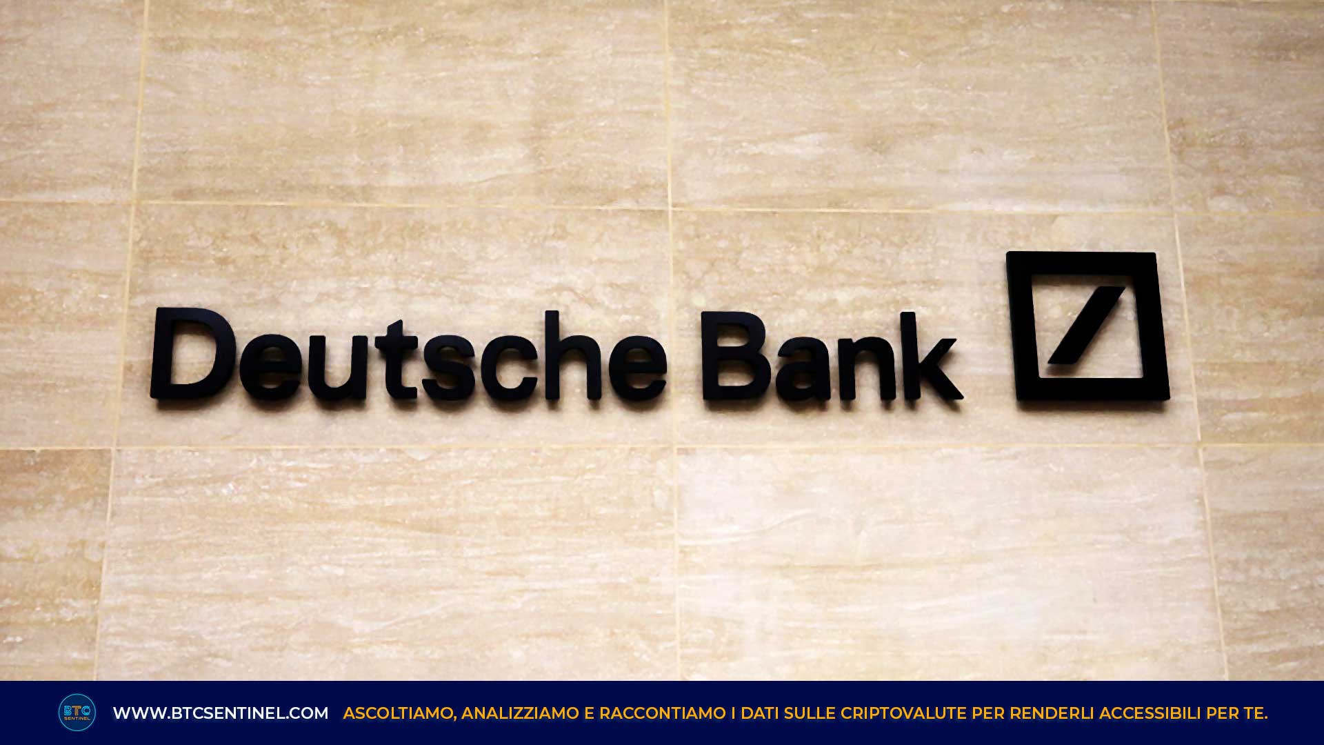 Deutsche Bank collabora con Taurus per la custodia delle criptovalute per i clienti istituzionali