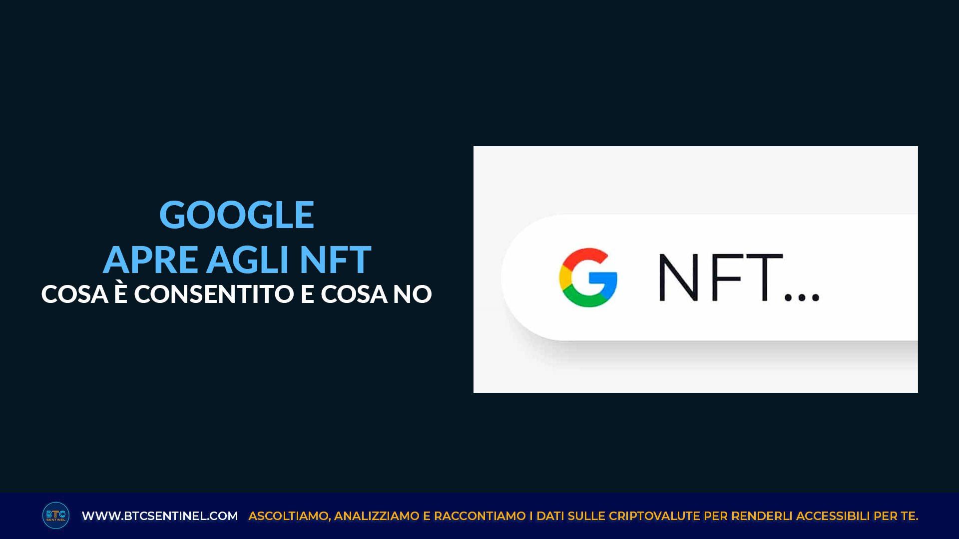 Google apre le porte agli NFT: ecco cosa cambia per gli ADS