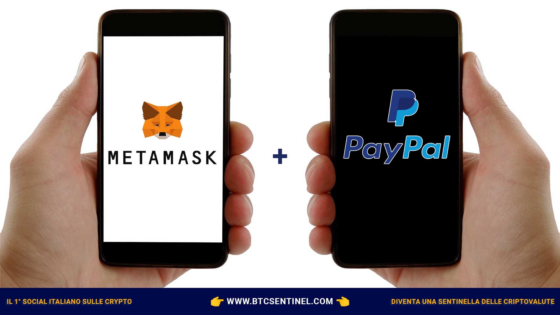 MetaMask e PayPal insieme per consentire pagamenti in criptovalute