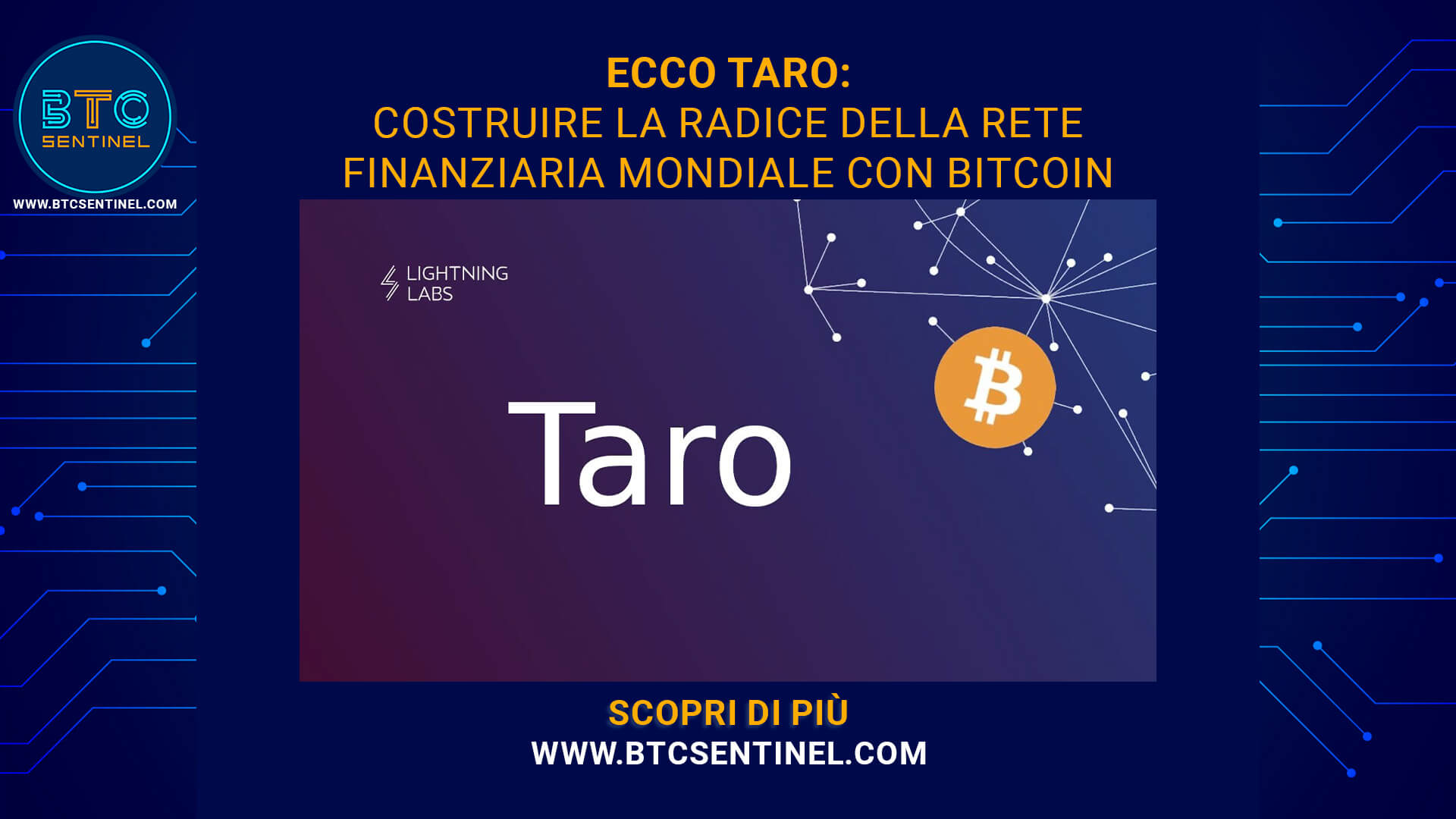 Annunciato Taro: costruire la radice della rete finanziaria mondiale con Bitcoin