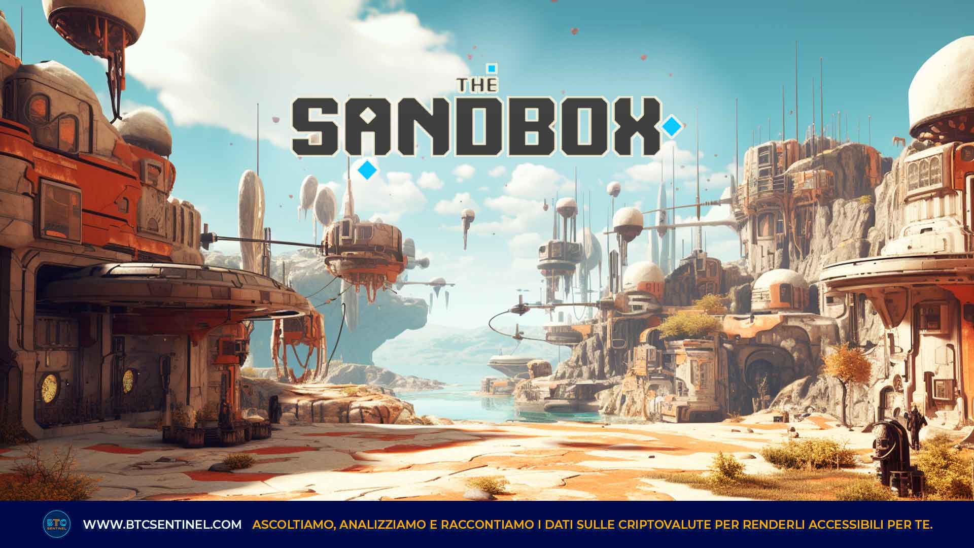 The Sandbox: un metaverso da esplorare, con NFT e crypto